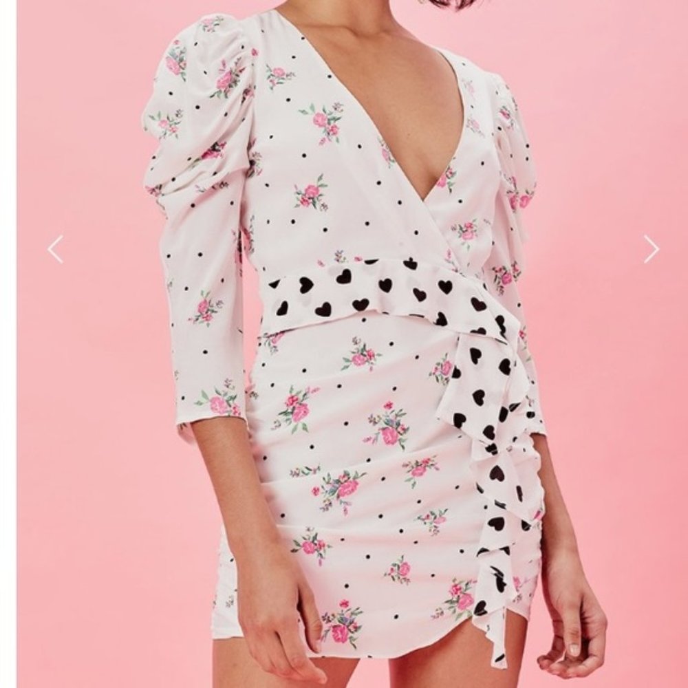 For Love And Lemons Mabel Mini Dress NWT